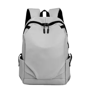 ODM OEM时尚防水尼龙牛津笔记本商务背包17.5英寸男士旅行背包带标志