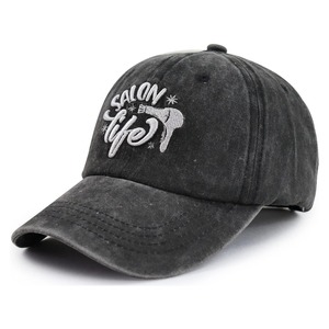 Gorro de Barbero Moderno para Hombres, Servicios de Peluquería y Corte de Cabello, Gorro de Corte de Cabello con Impresión Personalizada para Barberos Profesionales - Product Image 1