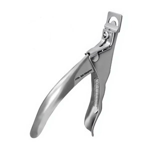 Cortauñas Profesional de Acrílico de 5.5 Pulgadas, Cortador de Uñas Postizas de Acero Inoxidable, Recortador de Uñas Artificiales de Precisión - Product Image 4