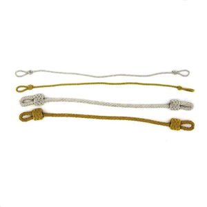 OEM Custom Color Bullion Cap <b>Cord</b> Strap Headwear Hats Accessories Wire Material or Metallic Thread Mylar Silk Handmade Cap <b>Cord</b> - Product Image 1