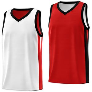 เสื้อบาสเก็ตบอลชายแบบใหม่ แขนกุด สำหรับผู้ชาย สามารถสั่งทำได้ - Product Image 1