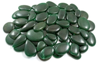 Lot de cabochons en aventurine verte naturelle, pierres précieuses en vrac pour la fabrication de bijoux, Radha Arts