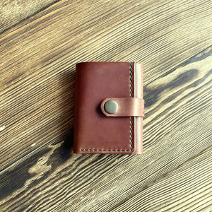 High Quality Genuine Leather Tri Fold <b>Wallet</b> Custom Logo <b>Men</b> Vintage Cowhide <b>Card</b> Holder Business <b>Wallet</b> LTW-0172 - Product Image 6