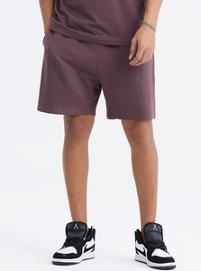 Ensembles d'hiver pour hommes : T-shirts à manches courtes et shorts respirants, coupe décontractée, 100 % coton, écologiques, avec cordon de serrage - Product Image 5