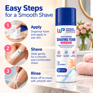 Espuma de Afeitar Hidratante OEM/ODM para Mujeres con Avena y Vitamina E a Precio de Mayoreo con Marca Privada - Product Image 3