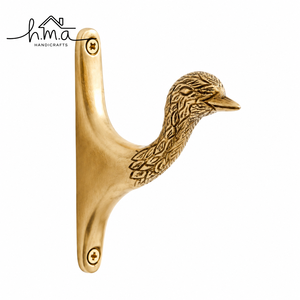 Handcrafted Solid Brass Duck Head Wall <b>Hook</b> <b>Decorative</b> Heavy Duty <b>Coat</b> Hat Towel Robe Key Holder Vintage Home Wall Decor - Product Image 5