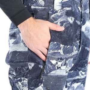 Pantalones de aventura resistentes para hombre con rodillas articuladas y ventilación estratégica para nieve profunda, pantalones de esquí y nieve con estampado. - Product Image 5