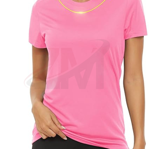 เสื้อยืดสตรีทเสื้อยืดสำหรับผู้หญิงหลากสีแบบเรียบๆสำหรับ100% สตรีทเสื้อยืดผ้าฝ้ายสำหรับผู้หญิงระบายอากาศได้ดี - Product Image 3