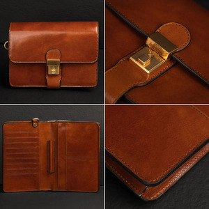 Bolsos clutch de cuero al por mayor, hechos de cuero de grano completo, para bodas, fiestas y ocasiones de moda de lujo a un precio razonable. - Product Image 6