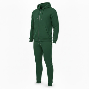 เสื้อแจ็คเก็ตซิปสำหรับออกกำลังกายฤดูหนาวคุณภาพสูง ปี 2026 แขนยาว มีฮู้ด ไซส์ใหญ่ สั่งทำได้ ผ้าฟลีซเรียบง่าย เป็นมิตรกับสิ่งแวดล้อม ชุดวอร์ม - Product Image 3