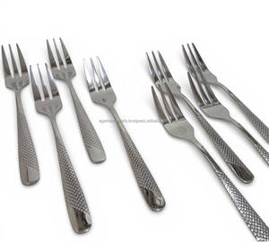 Wholesale OEM Sustainable Stainless Steel Modern Dessert Cutlery <b>Fork</b> Mirror Finish Slim Design for Home & Hotel - Product Image 1