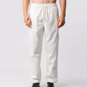 Pantalones Jogger de Lona Rectos para Hombre, Corte Clásico, Frente Plano, Ligeros, Cintura Elástica, Logotipo Personalizado, Casuales, Transpirables, de Secado Rápido - Product Image 4