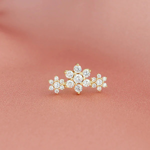 ผู้ผลิตเครื่องประดับเพชรเพาะเลี้ยงในห้องปฏิบัติการทองคำแท้ 14K โดยตรงจากโรงงาน |   ผู้ผลิตและออกแบบตามสั่ง (OEM/ODM) เพชร CVD/เพชรธรรมชาติ ขายส่ง - Product Image 3