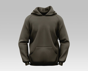 Sweat à capuche personnalisé en gros pour hommes, 100 % coton, anti-plis, respirant, coupe classique, pour l'automne, style décontracté - Product Image 6
