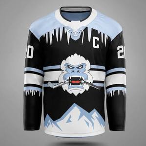 Maillots de hockey sur glace en polyester personnalisés OEM, sublimation numérique, broderie en twill, toutes tailles, Eoin Winston Sports Ews00024 - Product Image 2
