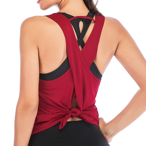 Women's Casual Gym Workout Fitness Tank <b>Tops</b> Solid Color Slim Fit Premium Quality Breathable 100% Cotton Quick Dry Eco-Friendly - Product Image 2