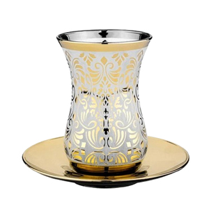 Modern Style Round Shape Shinny Polished Copper Metal Drinking Glass Set of 4 Hot Selling With Most Demanded Straw <b>Accessories</b> - Product Image 2