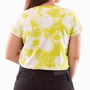 Tops cortos para mujer 100%, camisa transpirable de alta calidad para mujer, Top corto con capucha, logotipo y diseño de Color personalizado - Product Image 2