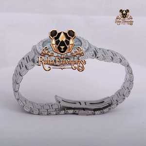 นาฬิกาข้อมือเพชรโมอิสซาไนต์สุดหรูสำหรับผู้ชาย ดีไซน์ทันสมัย สายสแตนเลสคุณภาพพรีเมียม ทนทาน ได้รับความนิยมสูง - Product Image 6