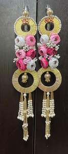 Décoration murale en tissu multicolore faite à la main pour la décoration intérieure, art élégant pour les mariages, Diwali, anniversaires, COLLECTION AARNA Rajasthan - Product Image 2