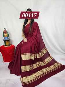 Sari de Seda Bandhani de Lujo para Mujer, Sari Tradicional Indio con Teñido Anudado para la Fiesta de Diwali y Eventos Culturales, Origen Rajasthan - Product Image 2