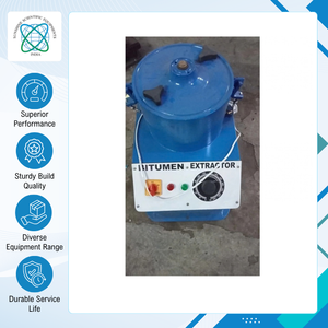 Extracteur centrifuge automatique de bitume en acier doux de qualité supérieure, fabriqué en Inde, pour la détermination du pourcentage de bitume - Product Image 6