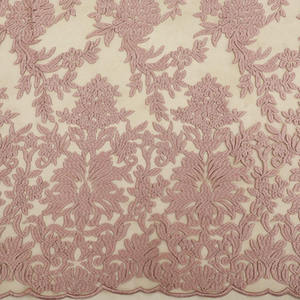 Tissu en Chiffon Brodé Malty Dobby 100% Polyester Respirant Écologique Poids Moyen pour Mariage Couleur Personnalisée Textile - Product Image 2