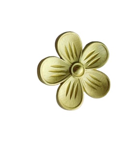 New gold <b>brass</b> daisy knob <b>pull</b> cabinet <b>drawer</b> for home dresser door cabinet furniture decorative kitchen wardrobe handle knobs - Product Image 1