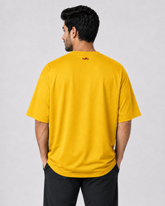 Camiseta compacta para hombre, de tela gruesa, textura suave y corte relajado, ideal para ropa casual de calle y actividades al aire libre. - Product Image 2