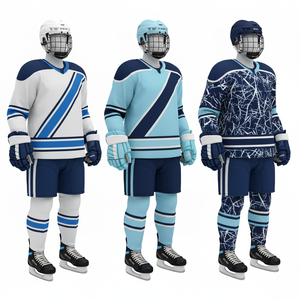Jersey de Hockey sobre Hielo Personalizado 2026, Uniforme de Equipo con Sublimación Completa, Proveedor de Ropa Deportiva al por Mayor - Product Image 5