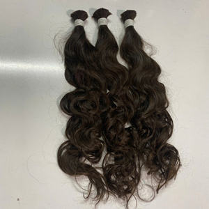 Super calidad a granel Color natural doble dibujado pelo vietnamita alta calidad onda humana para extensiones - Product Image 5