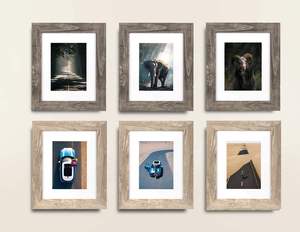 Miroir mural de luxe 2026, fait main, écoresponsable, avec cadre en bois massif, taille personnalisée, cadre photo, incrustation en résine et os, vente en gros - Product Image 6