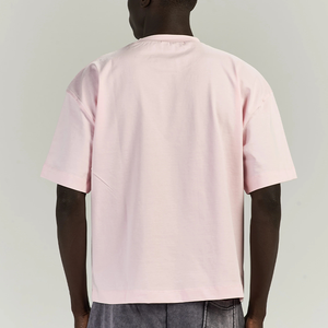 Camiseta blanca de alta calidad para hombre, duradera, 100% algodón, corte holgado, estampada, estilo streetwear, hombros caídos. - Product Image 4