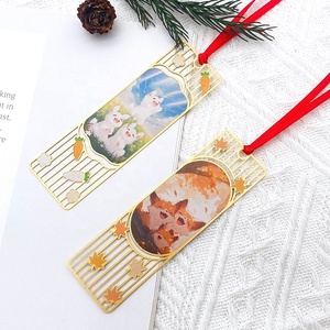 Marcapáginas de moda de acero inoxidable personalizado con impresión UV, Marktex - Product Image 2