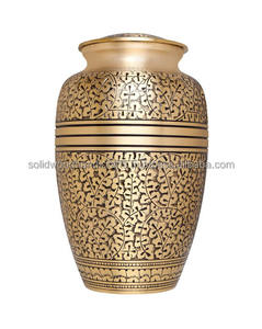 Urnes funéraires décoratives en laiton pour adultes, faites à la main, pour hommes et femmes. - Product Image 5