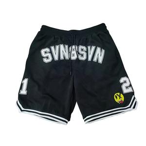 Pantalones Cortos de Malla para Hombre, Deportivos de Verano, Casuales, con Estampado Serigrafiado, Transpirables, de Poliéster, para Correr, Estilo Urbano, Corte Regular, OEM - Product Image 5