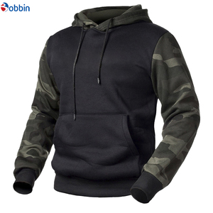 Sudadera con Capucha de Camuflaje Personalizada para Hombre, Sudadera Informal con Logotipo Personalizado, Sudadera con Capucha de Camuflaje Gruesa de Poliéster/Algodón, Estilo Vintage - Product Image 2