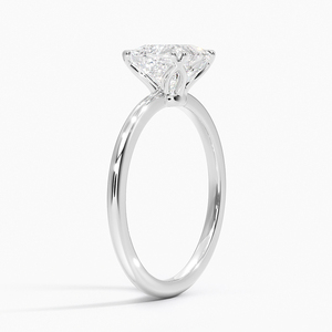BOJ <b>Ring</b> 020 Princess Cut 925 <b>Silver</b> Aveline <b>Solitaire</b> Diamond <b>Ring</b> 2ct D Color VVS1 Moissanite GRA Certified Low Price Hot Sale - Product Image 2