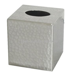Boîte à mouchoirs en métal de haute qualité, faite à la main, design de créateur, vente en gros, porte-serviettes carré, de luxe, pour table - Product Image 2