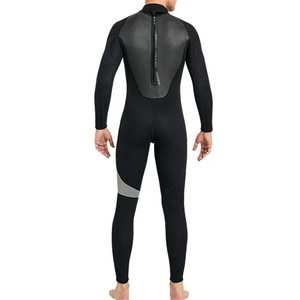 Traje de Neopreno Unisex de Cuerpo Entero con Cierre en el Pecho, Estampado, Manga Larga, Cuello Redondo, 2.0mm, Bloques de Color, Impermeable, para Todas las Estaciones, Adulto - Product Image 3