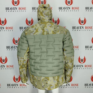 Chaqueta de Poliéster Personalizada para Hombre, Chaqueta Ligera con Capucha y Cremallera para Invierno, Venta al Por Mayor - Product Image 3