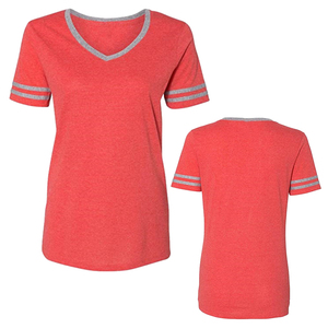 เสื้อยืดผู้หญิงไซส์ใหญ่ ผ้าฝ้ายออร์แกนิค 100% แบบเรียบ สวมใส่สบาย ระบายอากาศดี เหมาะสำหรับใส่ลำลองในฤดูร้อน รับผลิตตามสั่งขายส่ง - Product Image 3
