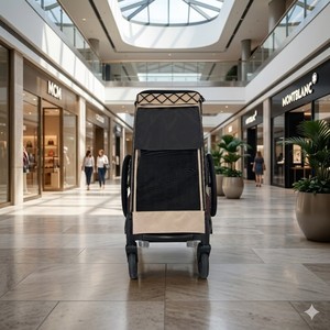 Poussette/remorque/voiturette 3 en 1 pour enfant en alliage d'aluminium avec suspension indépendante et capacité de charge de 35 kg pour des aventures actives - Product Image 4
