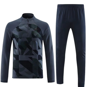 Nuevo Diseño Personalizado, Conjunto Deportivo de Fútbol de Manga Larga en Poliéster para Hombre, Traje de Entrenamiento de Fútbol, Geo brother - Product Image 2