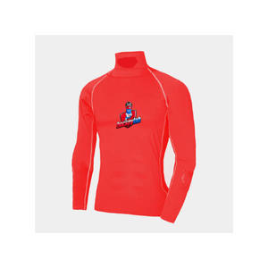 Maillot de hockey sur glace professionnel personnalisé à compression, manches longues, protection du cou, résistant aux coupures, séchage rapide, pour prévenir les blessures - Product Image 1