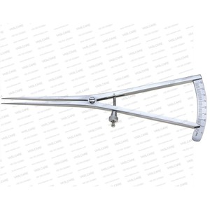Calibrador Ocular Castroviejo de 180 mm de Largo – Regla de Medición Reutilizable para Cirugía Maxilofacial y Plástica de Vaslcare - Product Image 3