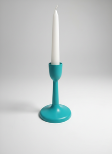 เชิงเทียนอะลูมิเนียมหล่อขึ้นรูปทรงเรียวสไตล์โมเดิร์น ดีไซน์มินิมอลแบบนอร์ดิก ตกแต่งโต๊ะอย่างหรูหราสำหรับงานแต่งงานและงานเลี้ยงที่บ้าน - Product Image 3