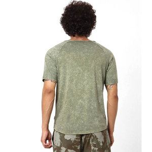 Camisetas de Gran Tamaño para Hombre, con Logotipo Personalizado, Impresión Gráfica, Hombros Caídos, Tejido Grueso, Lavado Ácido, Fabricante de Camisetas de Calidad - Product Image 2