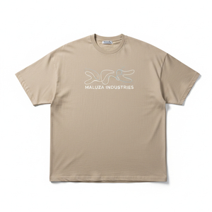 เสื้อยืดโอเวอร์ไซส์ระดับไฮเอนด์สำหรับผู้ชาย พิมพ์ลายพัฟฟ์ สตรีทแวร์ ผ้าคอตตอนหนานุ่ม เรียบง่าย ไซส์พลัส ยูนิเซ็กส์ - Product Image 1