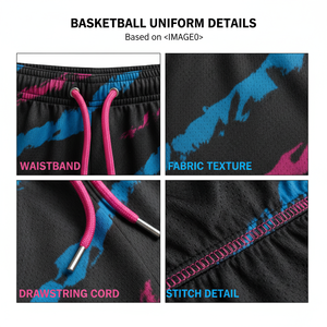 OEM Custom Sublimation Basketball Jersey College Team Basketball Uniform Design for Training Wear Custom Basketball Wear Kit - Product Image 6